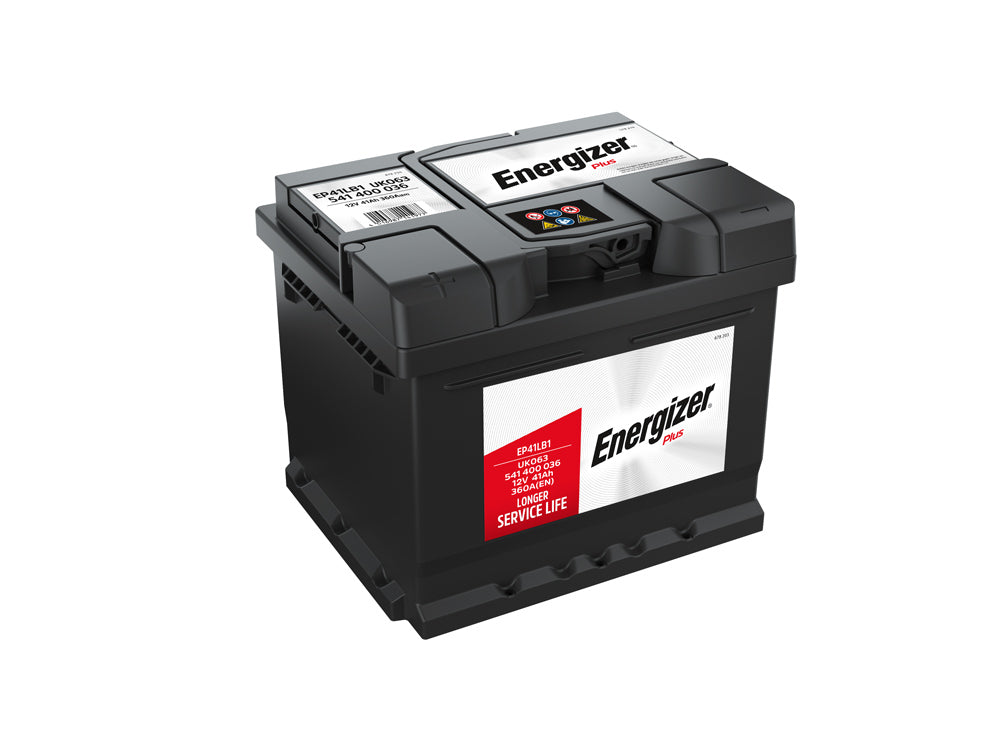 12V 43Ah Energizer Lead-Acid Automotive Battery