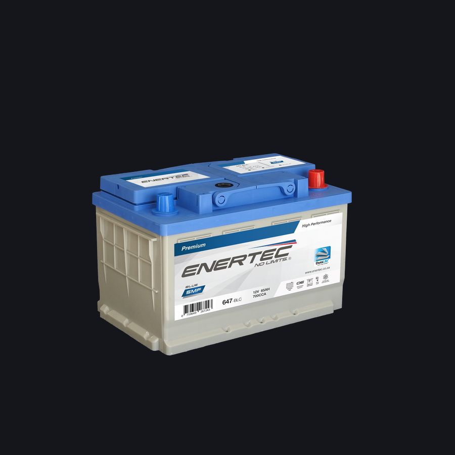 647-BLC 12V 65Ah Enertec Blue Lead Calcium Automotive Battery